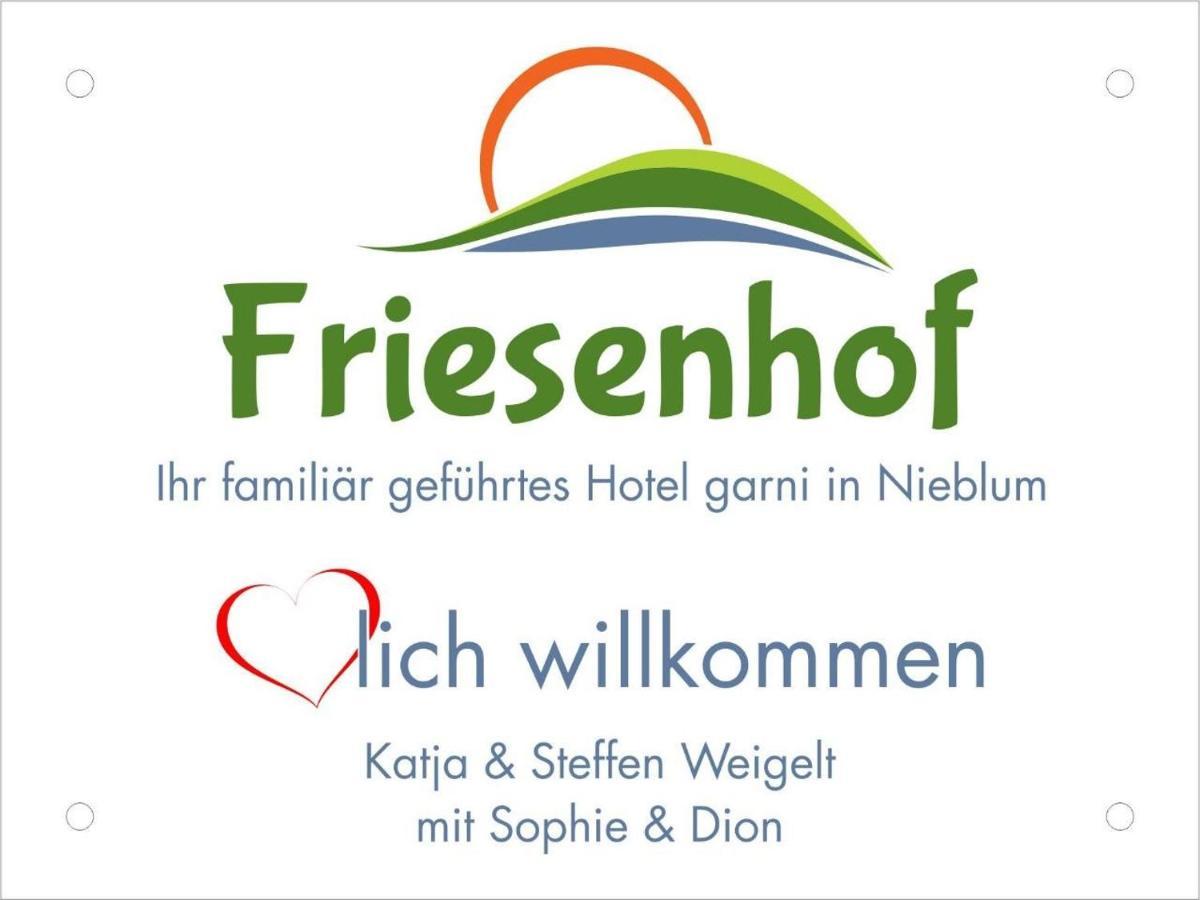 Friesenhof Nieblum - Hotel Garni المظهر الخارجي الصورة
